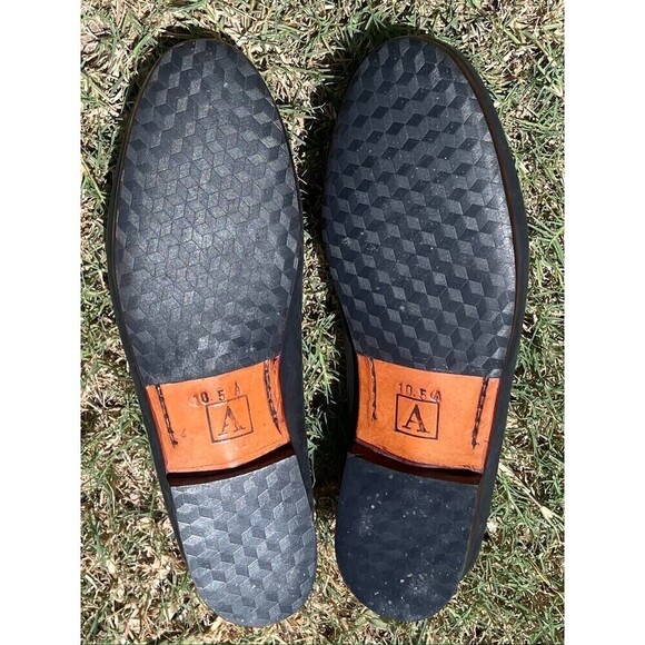 Adelante Penny Loafer - The Lorenzo - Navy Blue Size 10.5